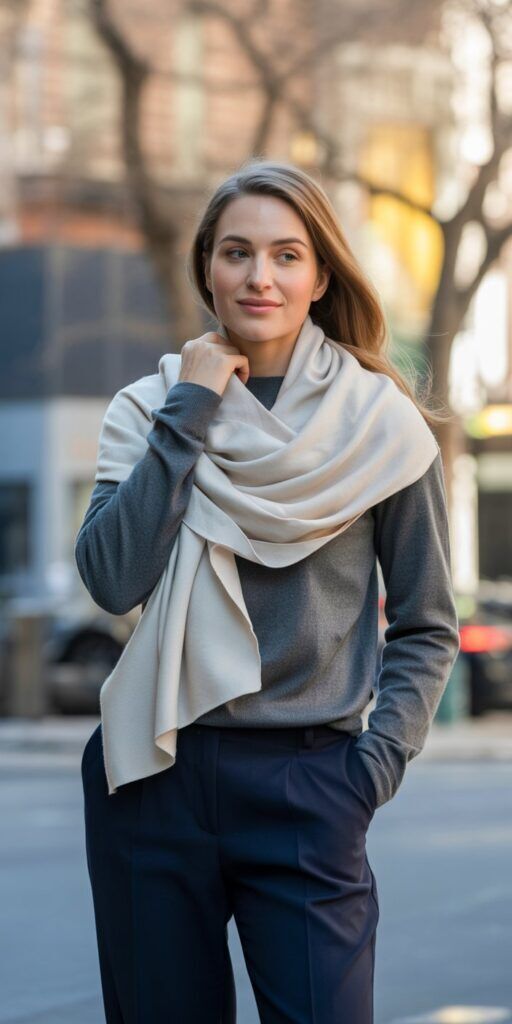 Lightweight Cashmere Scarf